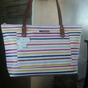 Gwen stripe Elizabeth tote
